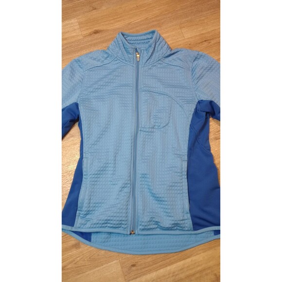 VINTAGE Nike Sphere Thermal Jacket Womens Medium Track Full Zip Waffle Running - Picture 4 of 16